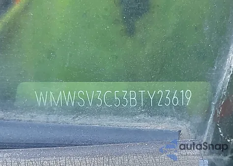 2011 Mini Cooper S from USA, damaged, VIN WMWSV3C53BTY23619